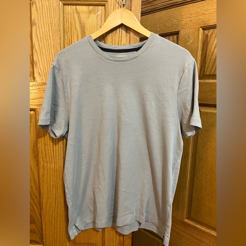 Banana Republic Mens T Shirt (Large - Grey)
